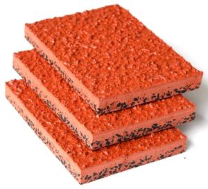 Wholesale Weather Sports Flooring Outdoor multicolor track flooring material from china suppliers