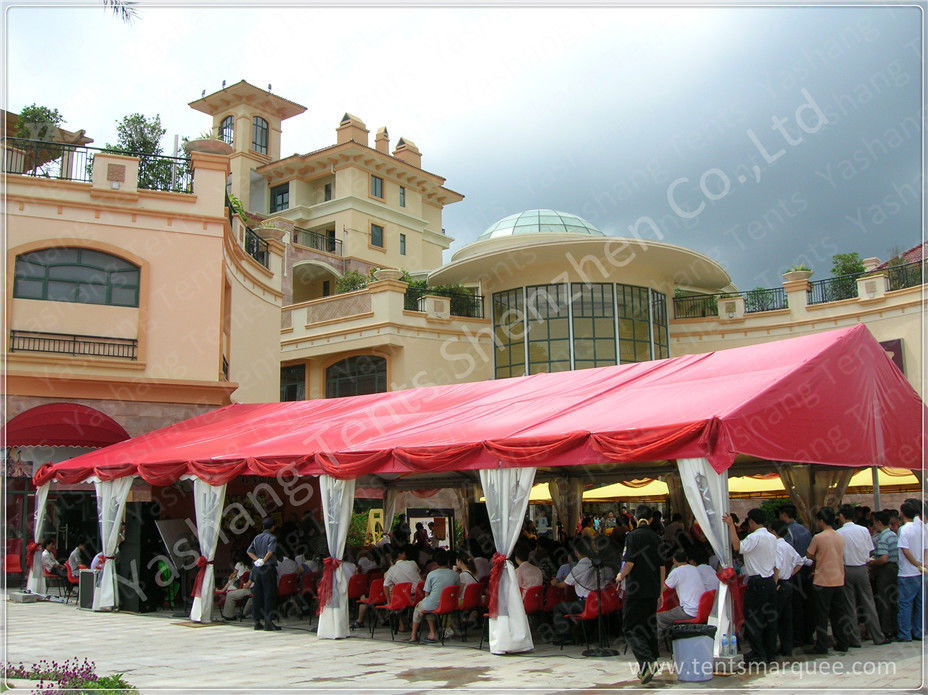 Outside Car Exhibition High Peak Array Tents Sunblock Aluminum Frame