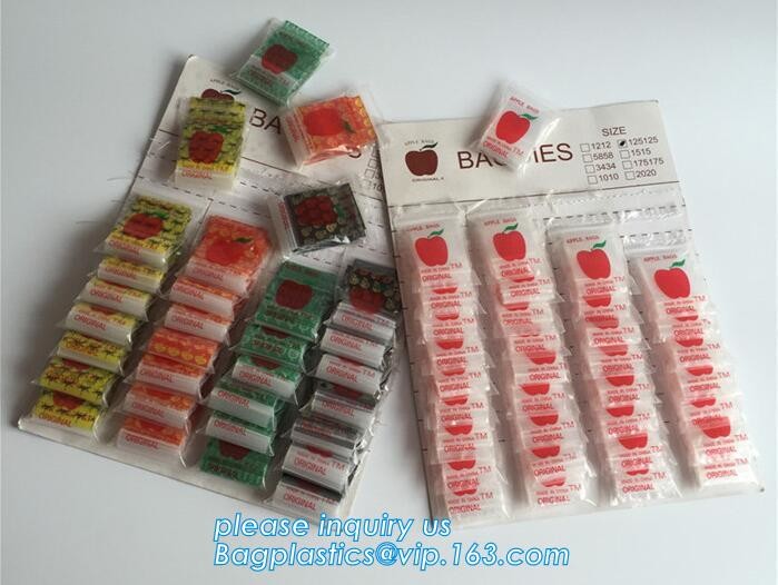 apple small mini k baggies, Mini k Bags Apple Brand, 1212 Apple Mini k Baggies 17 Color Mix 100 Bags 1