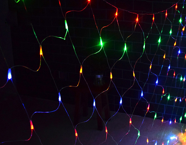 96 LEDs 144 LEDs Net Mesh Fairy String Light Christmas Holiday Light