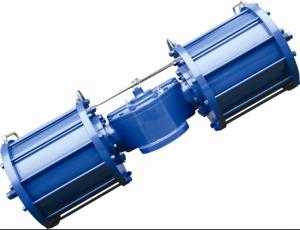 China API ISO CE Standard Valve Spare Parts , Spring Return Pneumatic Actuator on sale
