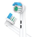 Maximize Oral Cleanliness Round Toothbrush Head For Oral B Adult Use