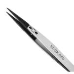130mm Ceramic tips Interchangeable ESD Stainless Steel Tweezers