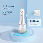 90 Psi Cordless Water Dental Flosser Rechargeable Smart