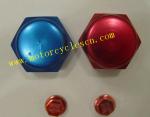 Motorcycle motocross Aluminum Colorful Nuts 6×20 Bike Blue Red Yellow White