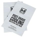 Custom Logo Printed Three Side Heat Sealable Flat Cosmetic Facial Mask Packaging