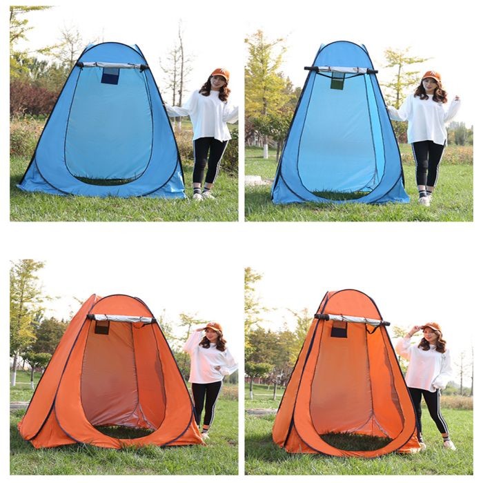 1.5x1.5x1.9m Instant Pop Up Shower Tent , Portable Camping Shower Tent