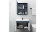 European style white sink cabinets mirror wall hung cabinet units modern