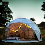 Half Sphere Clear Dome Tent