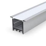 Industrial Waterproof Recessed LED Profiles 6063 Aluminum Alloy Material