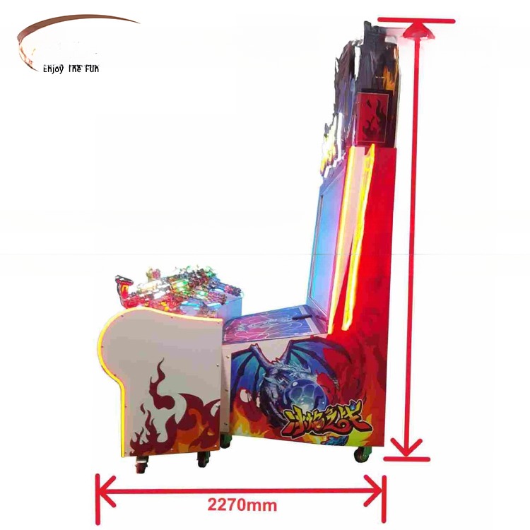 Large Screen Ice Flame Battle Shooting Game Machine 4 Player Arcade Machine