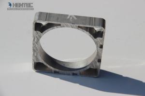 Wholesale Black Extruded Aluminium Profiles Bending / Cutting Building Construction Use from china suppliers