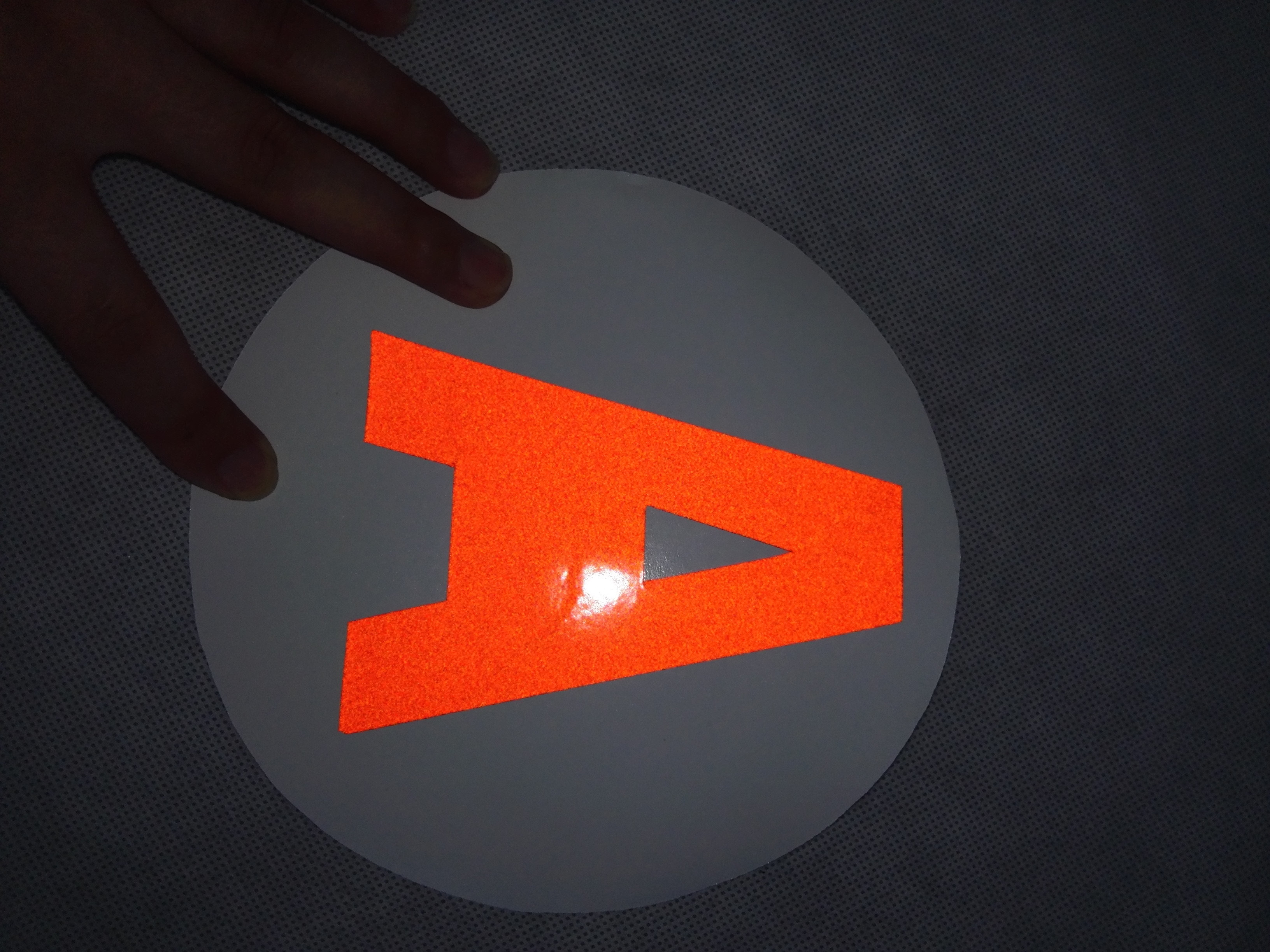 Letter Cutting Reflective Sheeting For Traffic Signs Self Adhesive