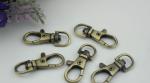 Favourable price hot products 4 color zinc alloy metal 10 mm lobster claw snap