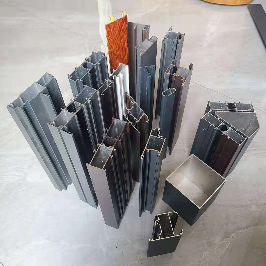 6000 Aluminium Tube Profiles Anodizing Grey For Hotel Villa Apartment