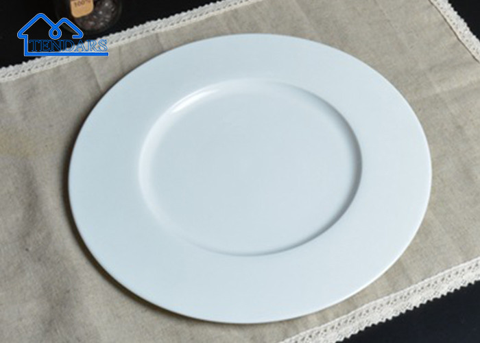Modern Round Withe Plate Party Plates Table Setting Decoration On Sale For Wedding Event Party