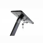 COMER restaurant advertising menu floor display anti-theft stand for tablet ipad