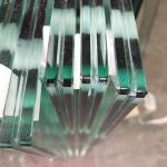 Clear Float PVB Film Laminated Glass Wall Panels 0.38mm 0.76mm 1.14mm 1.52mm