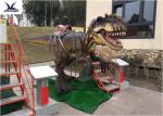 High Simulated Large Animatronic Dinosaur Ride Toys Lifesize / 5 - 6 Hours With