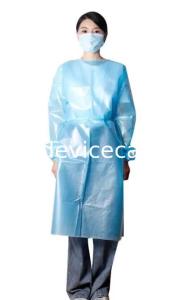 Wholesale PP PE Hooded Disposable Medical Isolation Gown Non Woven from china suppliers
