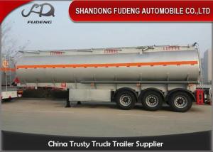 Wholesale 3/4 Axles 35000 Litres 2 Compartments Lpg Tanker Trailer Carbon Steel Material from china suppliers