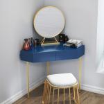 Colorful Small Corner Modern Wood Dresser Bedroom Use LED Mirror