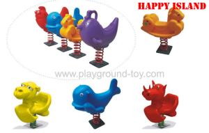 Wholesale Animal Design Kids Rocking Horse Toy , Toddler Rocking Horse With Imported LLDPE Plastic from china suppliers