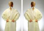 Fluid Resistant Medical Isolation Gowns , Multi Ply Non Woven Surgical Gown