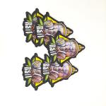 Child Resistant 3.5 Bag Special-Shaped Bag Smell Proof ziplockk Mylar weed Bags