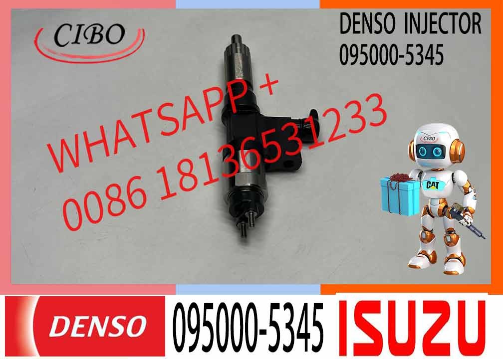 Fuel Injector 095000-5345 8-97602485-7 8-97602485-4 8-97602485-0 095000-5344 For Engine 4HK1/6HK1