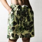 OEM custom printed water resistant mens boardshort swimwear surfing beach swim