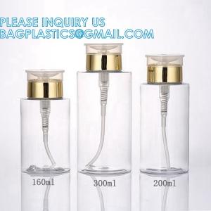 Wholesale Makeup Remover Bottle Cosmetic Packaging Nail Polish Sand Blast Atomizer Oil Pump Dispenser Plastic Bottle from china suppliers