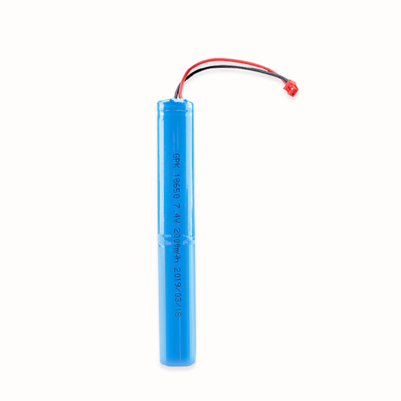 7.4V 2000mAh 18650 Battery Pack For Electronic Digital Product