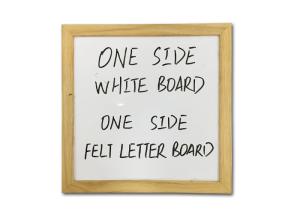 Wholesale Double Sides Letter Peg Board , Magnetic White Leaving Message Sign Boards from china suppliers