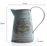 North Europe Antique Iron Flowerpot Bucket