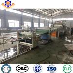 220V Plastic Pvc Artificial Marble Production Line Stone Profile Sheet Making