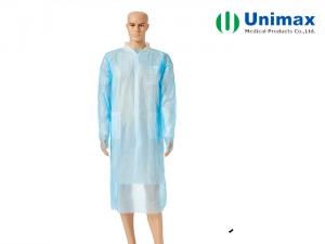 Wholesale 45g Disposable Non Woven Isolation Gown Beauty Salon SPA Use from china suppliers