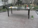 9pcs outdoor rattan dining set