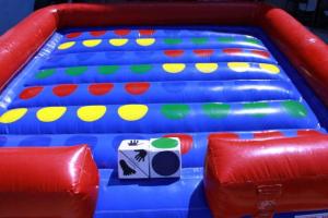 Wholesale 0.55mm PVC Inflatable Sports Games Mega Twister Body Inflation Game from china suppliers