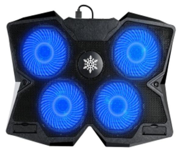 Laptop Cooling Tray Equipped With 4*14cm Fan Running At 1400±10% RPM Efficiently