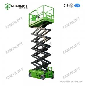 China 8m 450Kg Loading Self-propelled Scissor Lift Electrical Driving with CE certificate on sale
