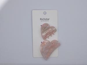 Wholesale Heart-shaped Acrylic Hair Claw Clip with Different Sizes from china suppliers