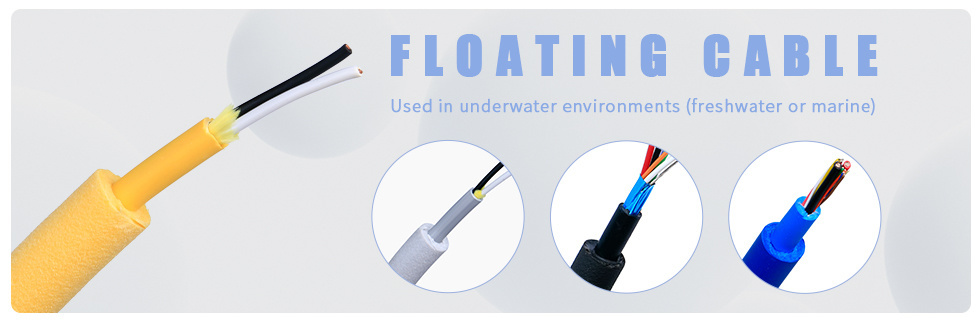 Rov Floating Cable With Umbilical Tether 1 And IEC 62196-2 Type 2 Plug Type