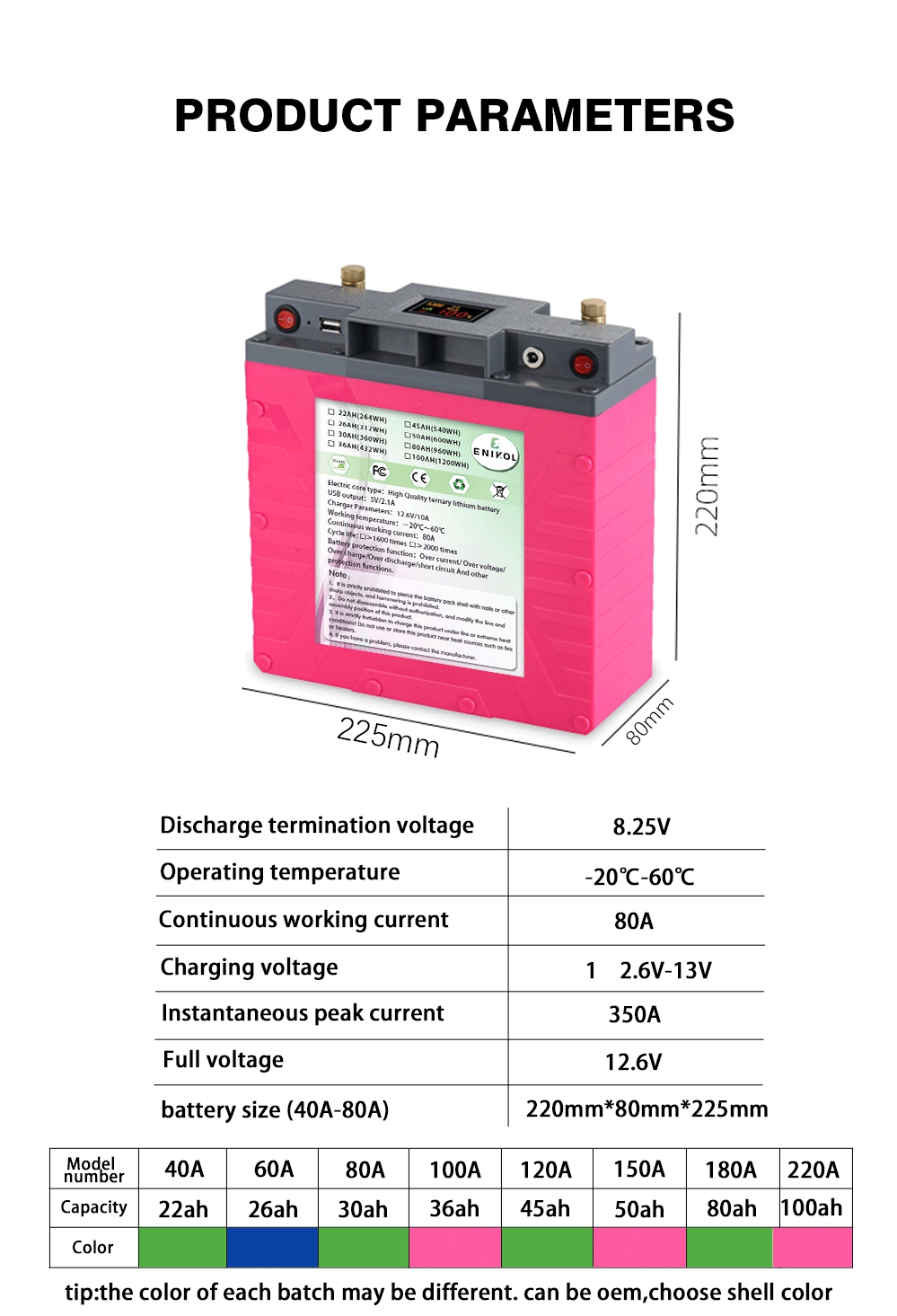 Lifepo4 150Ah 12V Lithium Battery Pack 600Ah Waterproof For RV Campers Golf Cart