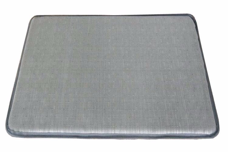 Plain gray pvc top with NBR foam kitchen stand mat