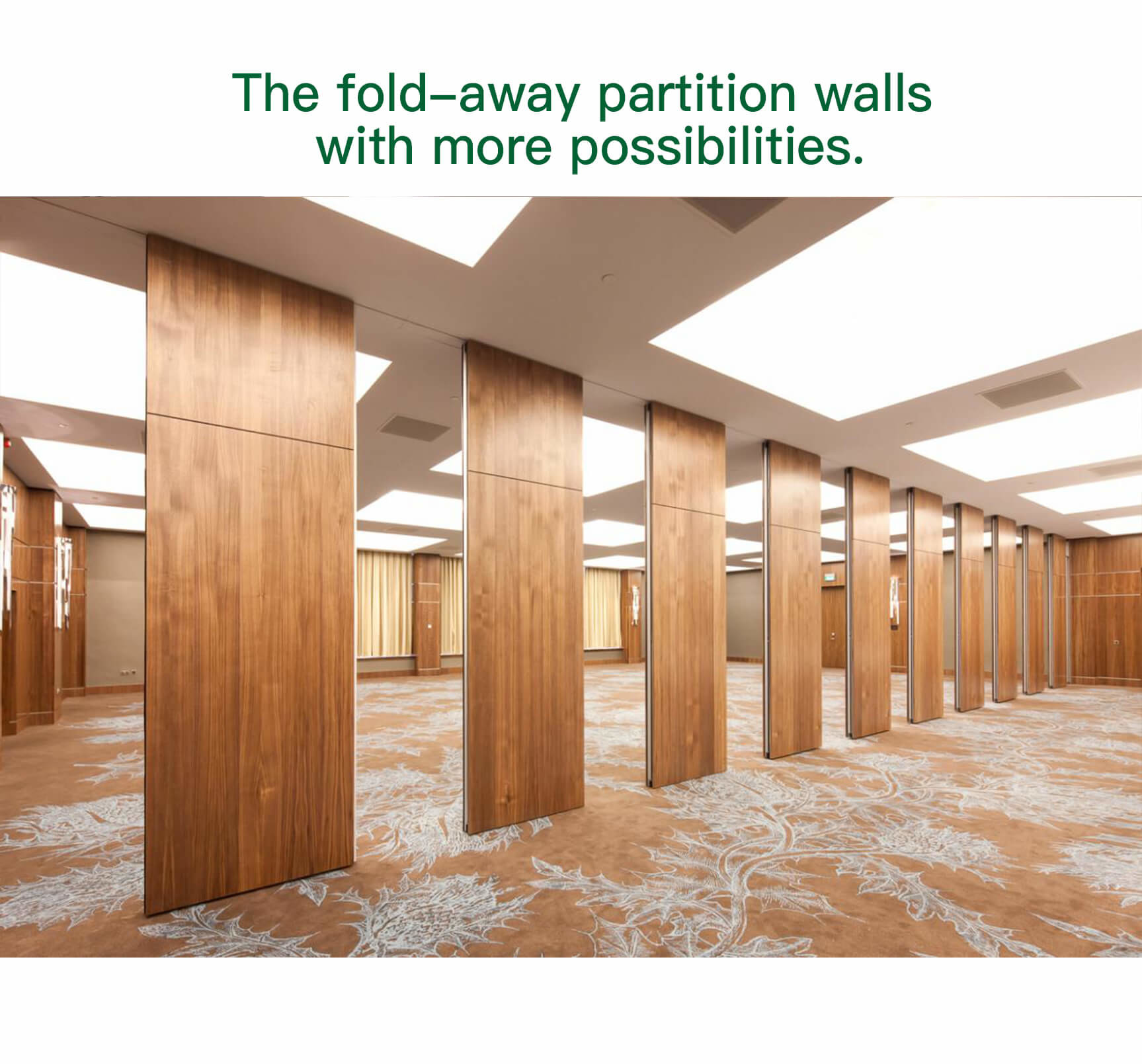 Theatre Movable Soundproof Walls , Commercial Partition Walls OEM ODM