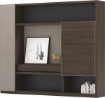 Modern Luxury Boss Office Furniture File Cabinets Wood 2.4 / 2.8 M