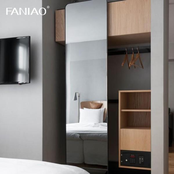 Hotel Apartment Modern Style Wooden Furniture Bedroom Wardrobe for Building