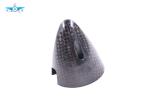 Black Carbon Fiber Fairings , 0 . 01 - 0 . 05MM Tolerance Precision CNC Parts