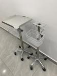 Good Quality Mobile Cart With Table For Patient Monitor Hospital Medical